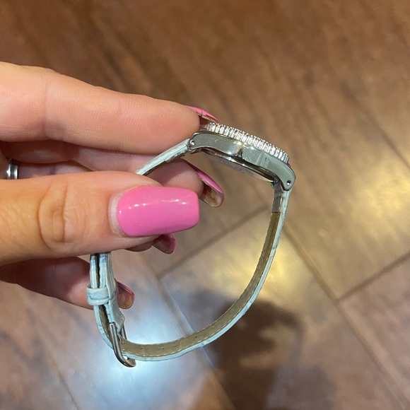 Anne Klein II Stainless Steel Quartz Blue Watch - Picture 6 of 7